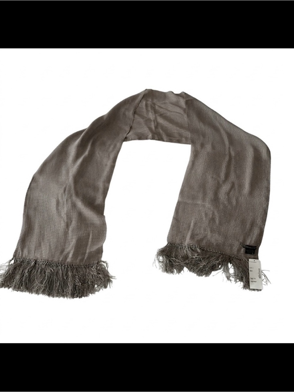 Classiques Entier 100% Silk Fringed Scarf - Nordstrom - New With Tags